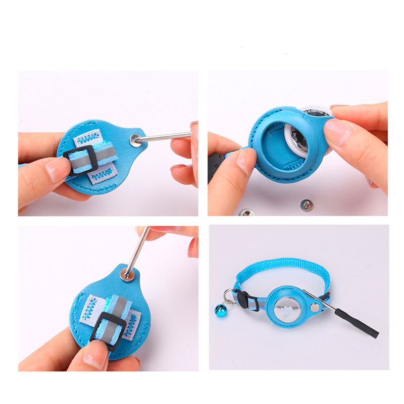COLLAR AIRTAG ROSADO 4