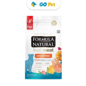 Fórmula Natural Fresh Meat Gato Castrado Salmón 1 Kg