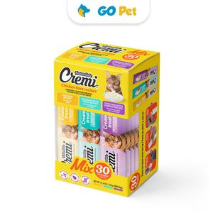 Cremi Box Chicken Base Recipes Mix 30 Und - Snack para gato - Variedades de Pollo