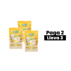 Moochie Cat Creamy Broths with Chicken & Pumpkin Pouch 40 Gr - Sopa Cremosa de Pollo y Calabaza