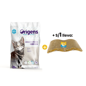 Origens Arena Super Premium para gatos sin aroma 20 Kg