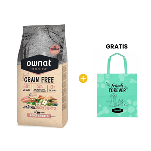 Ownat Just GF Gato Adulto 8 Kg - Gato Adulto - Libre de Granos
