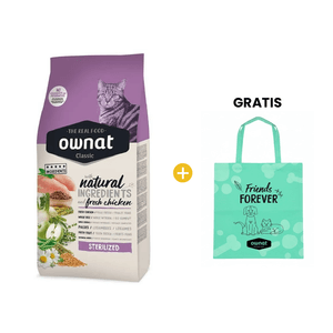 Ownat Classic Gato Esterilizado 15 kg - Pollo