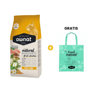 Ownat Classic Cat Cuidado Diario 15 Kg - Gato Adulto - Pollo