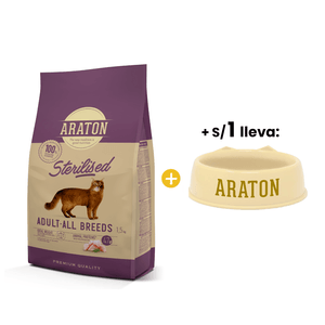 Araton Adult Cat Sterilized Poultry 1.5 Kg - Gato Adulto Esterilizado Pollo, Pato y Pavo