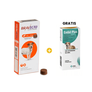 Bravecto Antipulgas para Perro Masticable 4.5 - 10 Kg