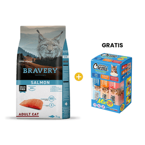 Bravery Salmon Adult Cat - Gato Adulto Salmón 7 kg