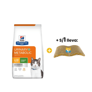 Hills PD Feline Metabolic + Urinary 2.9 kg - Estofado - Metabólico - Cuidado del Riñón