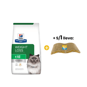 Hills PD Feline r/d Dry 1.8 kg - Reducción del Peso