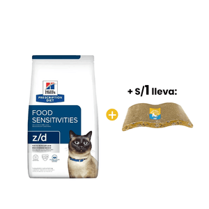 Hills PD Feline Z/D 1,8 Kg - Alergias Alimentarias