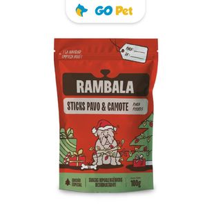 Rambala Christmas Treats Hipoalergénicos Pavo y Camote Deshidratados 100 gr