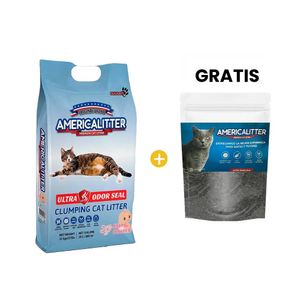 Arena America Litter Ultra Odor Seal Talco de Bebé 7 Kg