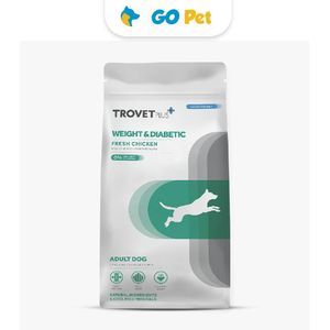 Trovet Plus Adult Dog Weight & Diabet Fresh Chicken 10 Kg - Control de Peso y Diabetes - Pollo