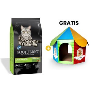 Equilibrio Gatos Castrados All Breeds - Gato Adulto Todas las Razas 1.5 Kg