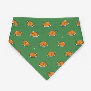 Bandana Navideña Verde Talla S