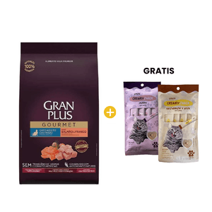 Gran Plus Gourmet Gato Adulto Castrado Salmón & Pollo 10 Kg