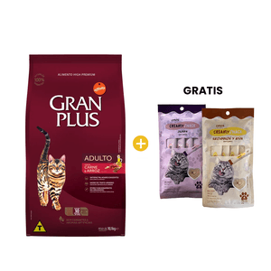 Gran Plus Gato Adulto Carne & Arroz 10 Kg