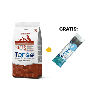 Monge Puppy All Breeds - Cachorro Todas las Razas Cordero y Arroz 2.5 Kg